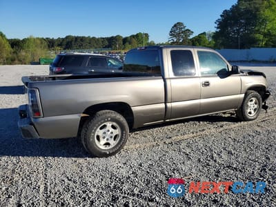 Trzecie zdjęcie samochodu z tyłu: 1999 CHEVROLET SILVERADO C1500 VIN:2GCEC19T0X1210855 - miniatura