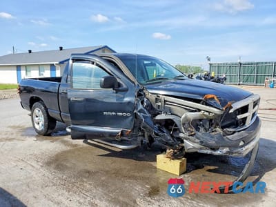 Czwarte zdjęcie samochodu z boku: 2005 DODGE RAM 1500 ST VIN:1D7HA18D35S279653 - miniatura