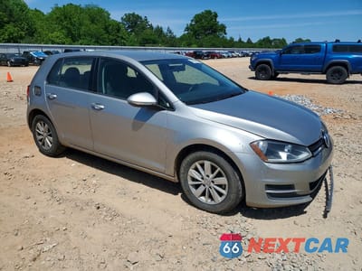 Czwarte zdjęcie samochodu z boku: 2016 VOLKSWAGEN GOLF S VIN:3VW217AUXGM053275 - miniatura