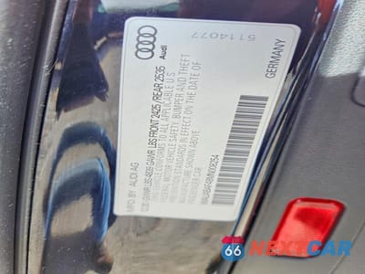 Zdjęcie 13 z 13 samochodu: 2021 AUDI A4 VIN:WAUABAF48MN008254 - miniatura