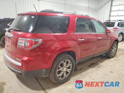 Trzecie zdjęcie samochodu z tyłu: 2014 GMC ACADIA SLT-2 VIN:1GKKVSKD5EJ328770 - miniatura