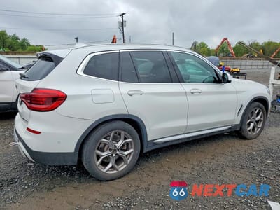 Trzecie zdjęcie samochodu z tyłu: 2021 BMW X3 XDRIVE30E VIN:5UXTS1C02M9E52124 - miniatura