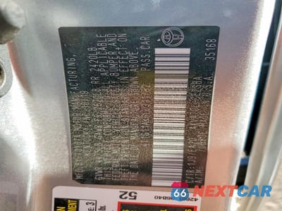 Zdjęcie 13 z 13 samochodu: 2020 TOYOTA CAMRY SE VIN:4T1G11AK6LU311782 - miniatura