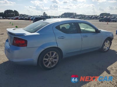 Trzecie zdjęcie samochodu z tyłu: 2013 DODGE AVENGER R VIN:1C3CDZBG7DN663109 - miniatura