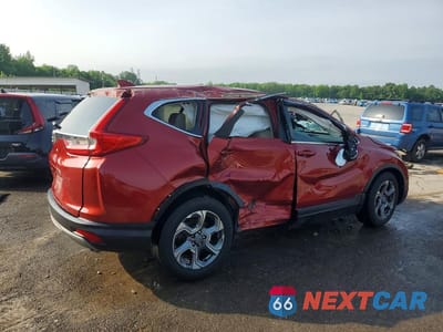 Trzecie zdjęcie samochodu z tyłu: 2019 HONDA CR-V EX VIN:5J6RW1H50KL004928 - miniatura