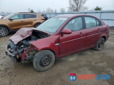 2007 HYUNDAI ACCENT GLS KMHCN45C27U073457 - główne zdjęcie licytacji z USA - miniatura
