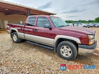 Czwarte zdjęcie samochodu z boku: 2003 CHEVROLET SILVERADO K1500 VIN:2GCEK19T731281435 - miniatura