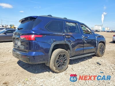 Trzecie zdjęcie samochodu z tyłu: 2024 TOYOTA SEQUOIA LIMITED VIN:7SVAAABA5RX047970 - miniatura