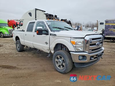 Czwarte zdjęcie samochodu z boku: 2012 FORD F350 SUPER DUTY VIN:1FT8W3BT3CEA27873 - miniatura