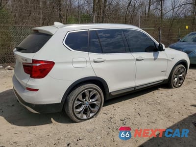 Trzecie zdjęcie samochodu z tyłu: 2016 BMW X3 XDRIVE28I VIN:5UXWX9C5XG0D80574 - miniatura