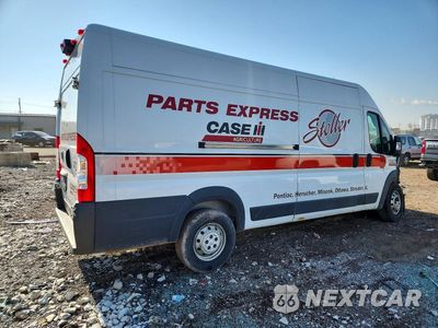 Trzecie zdjęcie samochodu z tyłu: 2014 RAM PROMASTER 3500 DELIVERY VAN VIN:3C6URVJG4EE104383 - miniatura