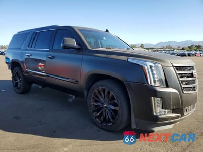 Czwarte zdjęcie samochodu z boku: 2018 CADILLAC ESCALADE ESV PREMIUM LUXURY VIN:1GYS4JKJ6JR292947 - miniatura