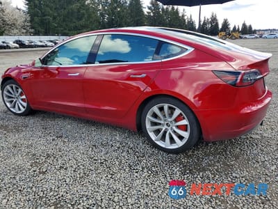 Drugie zdjęcie samochodu z przodu: 2018 TESLA MODEL 3 VIN:5YJ3E1EB6JF097433 - miniatura