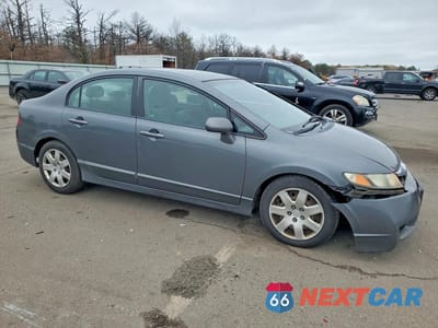 Czwarte zdjęcie samochodu z boku: 2009 HONDA CIVIC LX VIN:2HGFA16559H366742 - miniatura