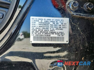 Zdjęcie 13 z 13 samochodu: 2007 ACURA MDX TECHNOLOGY VIN:2HNYD284X7H536397 - miniatura