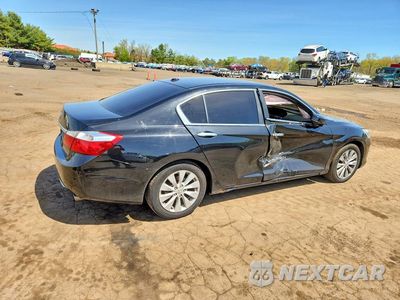 Trzecie zdjęcie samochodu z tyłu: 2014 HONDA ACCORD EXL VIN:1HGCR2F85EA131570 - miniatura