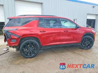 Trzecie zdjęcie samochodu z tyłu: 2025 CHEVROLET TRAVERSE RS VIN:1GNEVLRS4SJ188104 - miniatura
