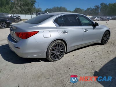 Trzecie zdjęcie samochodu z tyłu: 2016 INFINITI Q50 RED SPORT 400 VIN:JN1FV7AR0GM451226 - miniatura