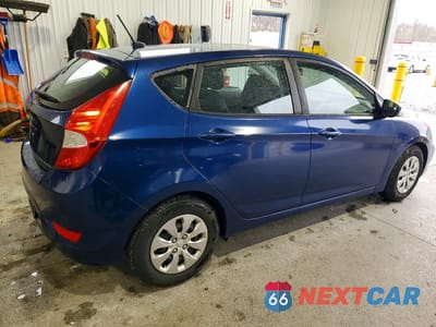 Trzecie zdjęcie samochodu z tyłu: 2017 HYUNDAI ACCENT SE VIN:KMHCT5AE5HU346959 - miniatura