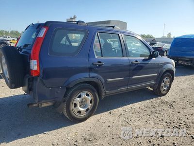 Trzecie zdjęcie samochodu z tyłu: 2005 HONDA CR-V LX VIN:SHSRD68505U308835 - miniatura