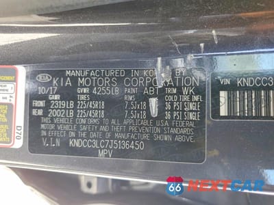 Zdjęcie 13 z 13 samochodu: 2018 KIA NIRO EX VIN:KNDCC3LC7J5136450 - miniatura
