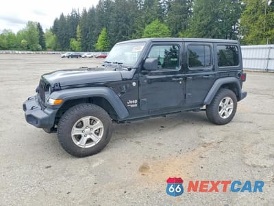 2018 JEEP WRANGLER UNLIMITED SPORT 1C4HJXDG4JW153673 - główne zdjęcie licytacji z USA - miniatura
