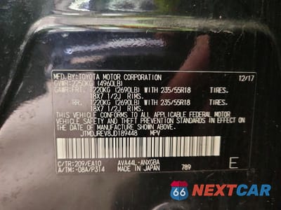 Zdjęcie 13 z 13 samochodu: 2018 TOYOTA RAV4 HV LIMITED VIN:JTMDJREV8JD189448 - miniatura