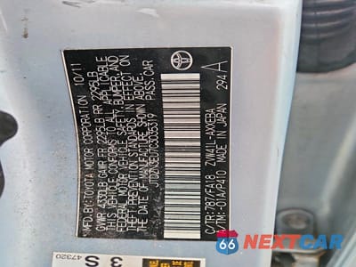 Zdjęcie 12 z 12 samochodu: 2012 TOYOTA PRIUS V THREE VIN:JTDZN3EU7C3035319 - miniatura