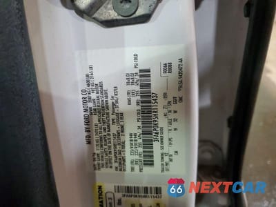 Zdjęcie 12 z 12 samochodu: 2017 FORD FUSION TITANIUM VIN:3FA6P0K95HR115437 - miniatura