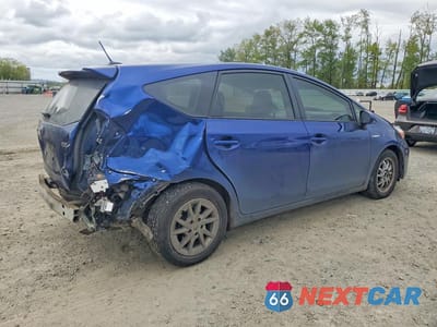 Trzecie zdjęcie samochodu z tyłu: 2015 TOYOTA PRIUS V THREE VIN:JTDZN3EU3FJ036385 - miniatura