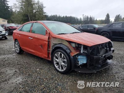 Czwarte zdjęcie samochodu z boku: 2015 HYUNDAI SONATA LIMITED 2.0T VIN:5NPE34AB8FH189769 - miniatura