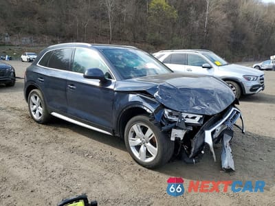 Czwarte zdjęcie samochodu z boku: 2019 AUDI Q5 PREMIUM PLUS VIN:WA1BNAFY2K2066208 - miniatura