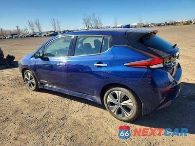Drugie zdjęcie samochodu z przodu: 2018 NISSAN LEAF S VIN:1N4AZ1CP0JC312799 - miniatura