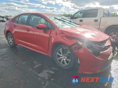 Czwarte zdjęcie samochodu z boku: 2020 TOYOTA COROLLA LE VIN:5YFEPRAE6LP134067 - miniatura