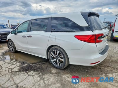 Drugie zdjęcie samochodu z przodu: 2023 HONDA ODYSSEY TOURING VIN:5FNRL6H87PB038008 - miniatura