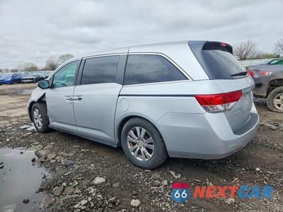 Drugie zdjęcie samochodu z przodu: 2014 HONDA ODYSSEY EXL VIN:5FNRL5H66EB089473 - miniatura