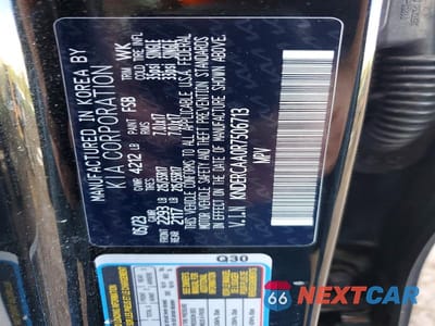 Zdjęcie 13 z 13 samochodu: 2024 KIA SELTOS EX VIN:KNDERCAA0R7506713 - miniatura