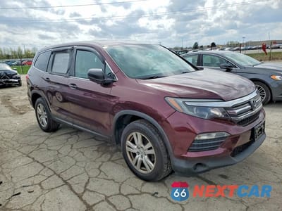 Czwarte zdjęcie samochodu z boku: 2016 HONDA PILOT LX VIN:5FNYF6H10GB086214 - miniatura