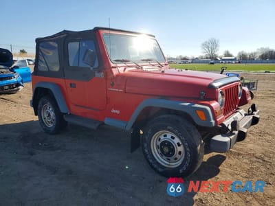 Czwarte zdjęcie samochodu z boku: 1999 JEEP WRANGLER / TJ SE VIN:1J4FY29P6XP446941 - miniatura