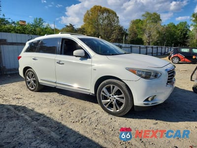Czwarte zdjęcie samochodu z boku: 2014 INFINITI QX60 BASE VIN:5N1AL0MM9EC506792 - miniatura
