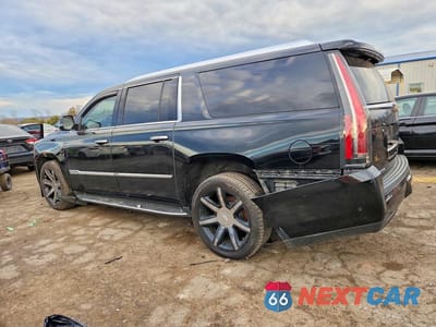 Drugie zdjęcie samochodu z przodu: 2019 CADILLAC ESCALADE ESV PREMIUM LUXURY 4WD VIN:1GYS4JKJ2KR286323 - miniatura