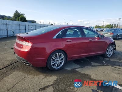 Trzecie zdjęcie samochodu z tyłu: 2014 LINCOLN MKZ HYBRID VIN:3LN6L2LU0ER800697 - miniatura