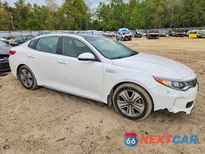 Czwarte zdjęcie samochodu z boku: 2019 KIA OPTIMA HYBRID EX VIN:KNAGU4LE3K5032526 - miniatura