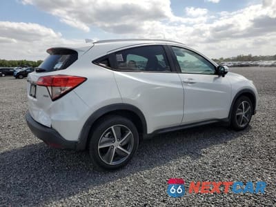 Trzecie zdjęcie samochodu z tyłu: 2022 HONDA HR-V EX VIN:3CZRU6H55NM764844 - miniatura