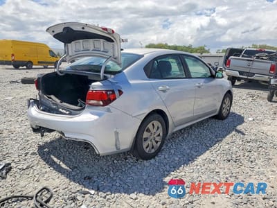Trzecie zdjęcie samochodu z tyłu: 2019 KIA RIO S VIN:3KPA24AB6KE223126 - miniatura