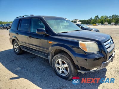 Czwarte zdjęcie samochodu z boku: 2006 HONDA PILOT EX VIN:2HKYF18506H564721 - miniatura