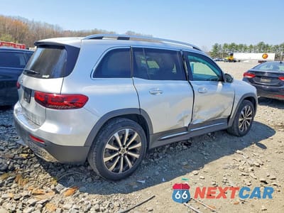 Trzecie zdjęcie samochodu z tyłu: 2021 MERCEDES-BENZ GLB 250 VIN:W1N4M4GB1MW158847 - miniatura