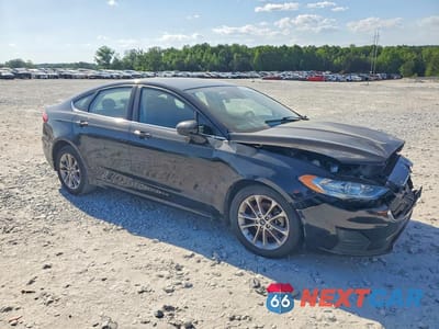 Czwarte zdjęcie samochodu z boku: 2020 FORD FUSION SE VIN:3FA6P0HD7LR237415 - miniatura