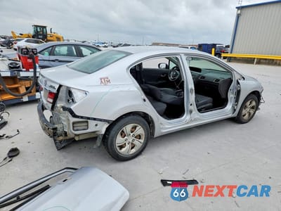 Trzecie zdjęcie samochodu z tyłu: 2014 HONDA CIVIC LX VIN:19XFB2F54EE030166 - miniatura