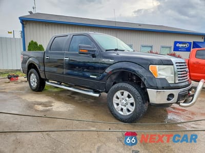Czwarte zdjęcie samochodu z boku: 2011 FORD F150 SUPERCREW VIN:1FTFW1ET6BFC10166 - miniatura